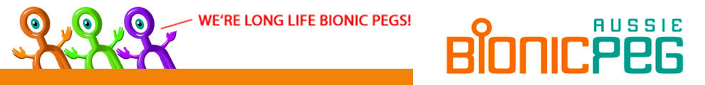 Aussie Bionic Pegs